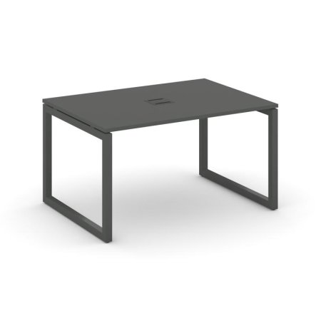 Стол переговорный SN-5O.SPRG-001 (980х980х750) (Антрацит/Металл Антрацит)