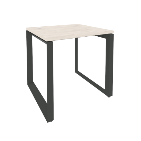 Стол рабочий на О-образном м/к Onix O.MO-SP-0.7 780x720x750 (Денвер Светлый/Черный металл)