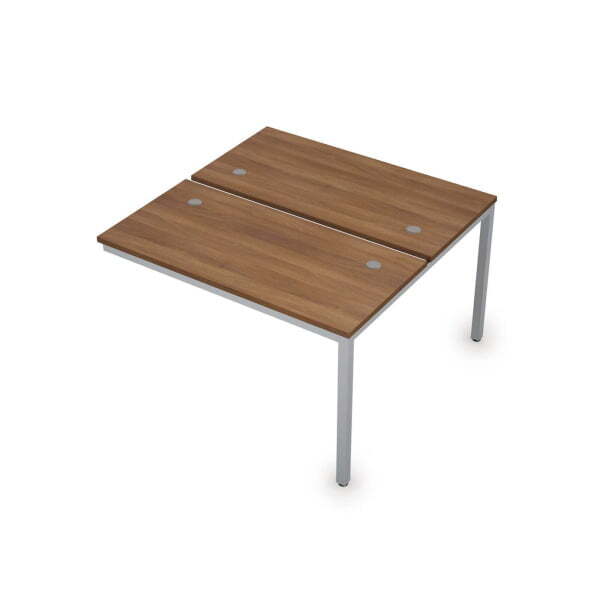 6МБК.268 Сдвоенные бенч-системы, конечный модуль (1200x1235x750) (Шамони темный/Алюминий матовый)