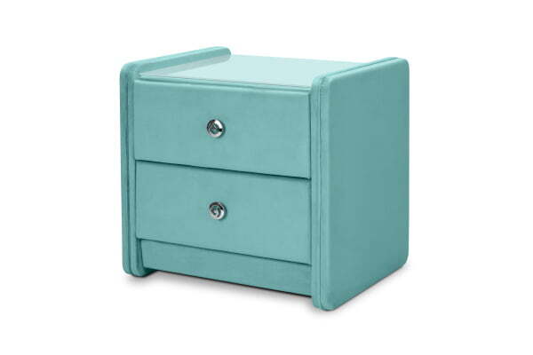 Тумба для спальни Lion (540x440x520) Аквамарин (Аквамарин)