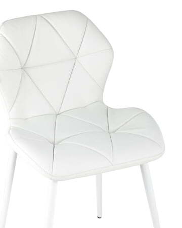 Стул Эдвин экокожа белый (Стул Эдвин белый)