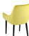 Стул Джоан велюр жёлтый (Стул Джоан желтый)