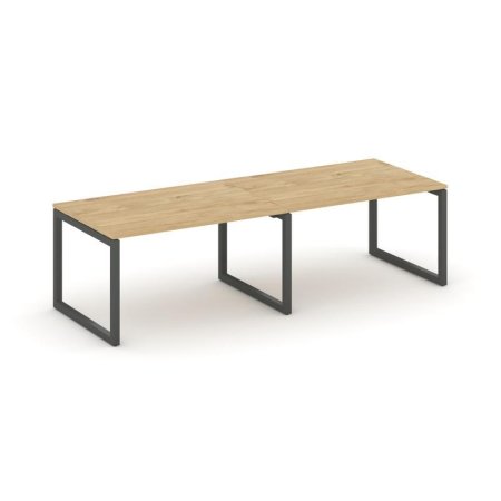 Стол переговорный SN-5O.SPRG-014.3 (3160х980х750) (Тиквуд Светлый/Металл Антрацит)