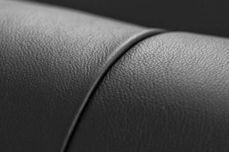 VOLTA Диван 2-местный (ЧЕРНЫЙ/КОЖА)