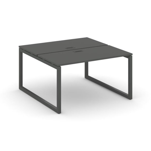 Рабочая станция 2-х сторонняя SN-5O.DRS-021 (980х1632х750) (Антрацит/Металл Антрацит)