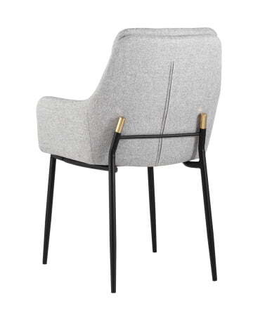 Кресло Саманта рогожка светло-серый (Стул-кресло Саманта светло-серый)