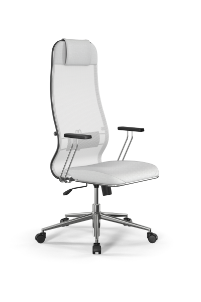 Кресло для руководителя Метта Sit 10 B1-115T - X2+Extra /Um00/Wm12/T1bp-c(M09.B23.G18.W01) (Белый)