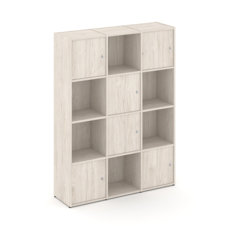 Стеллаж Locker Plus LK.K-006 1188x350x1593 (Денвер Светлый |)