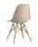Стул DSW бежево-серый x4 (Стул DSW бежево-серый)