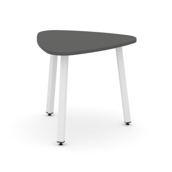 Стол переговорный SN-5.SPRG-70.3 (900х900х750) (Антрацит/Металл Белый)