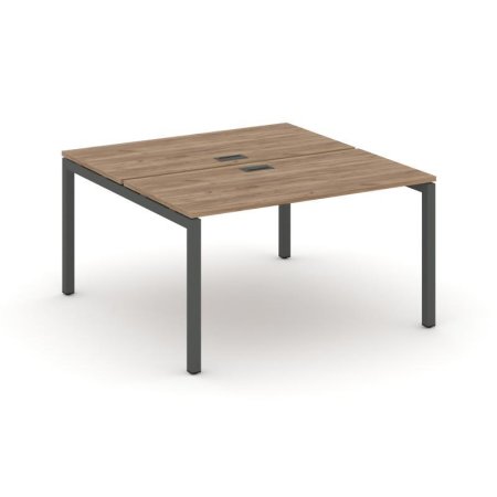 Рабочая станция 2-х сторонняя SN-5P.DRS-001 (980х1232х750) (Дуб Табак/Металл Антрацит)