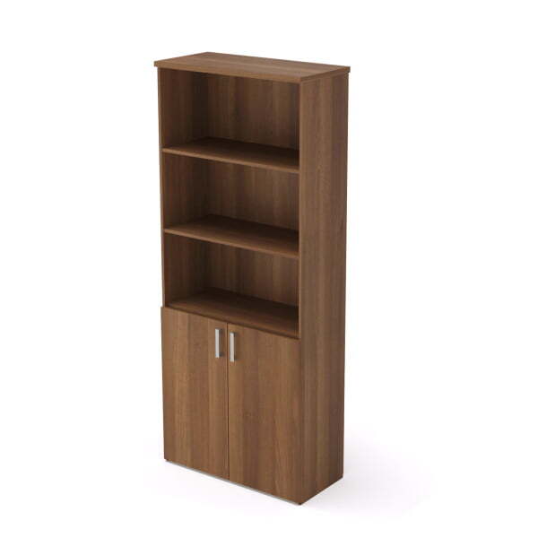 2Ш.005.2 Шкаф для документов высокий 790x370x1960 (Шамони темный)