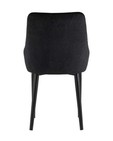 Стул Джоан велюр черный (Стул Джоан черный)