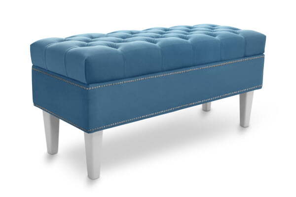 Банкетка Parige 800 (820x420x450) Голубой (Голубой)