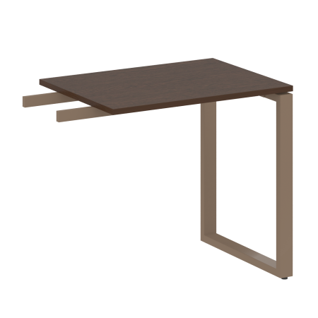 Приставной элемент БО.ПР-2 800x600x750 (Венге Цаво/Мокко металл)