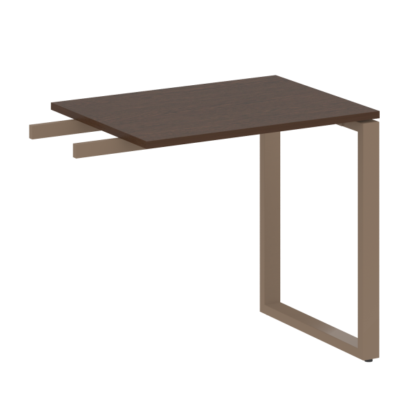 Приставной элемент БО.ПР-2 800x600x750 (Венге Цаво/Мокко металл)