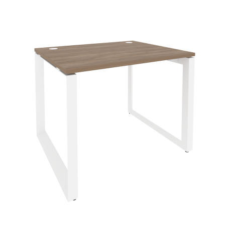 Стол рабочий на О-образном м/к Onix O.MO-SP-1.8 980x800x750 (Дуб Аризона/Белый Металл)