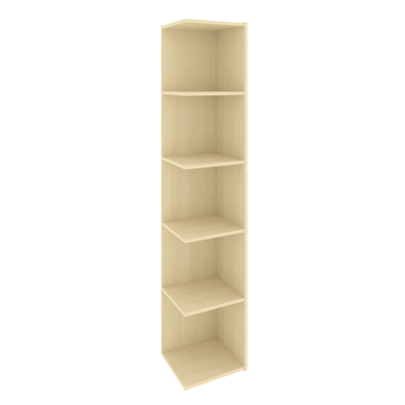 Модуль приставной 5 ячеек Locker Plus LK.PM-5 390x350x1983 (Клен)