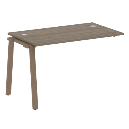 Проходной наборный элемент рабочей станции Metal System Style БА.ПРС-СП-1.2 1200x720x750 (Вяз/Мокко металл)