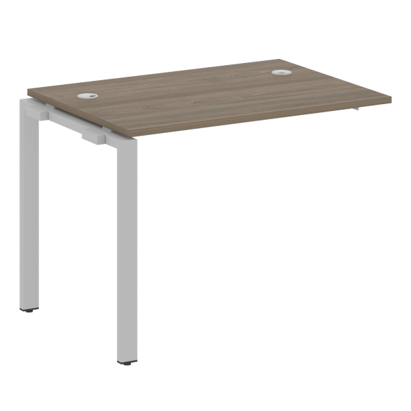 Проходной наборный элемент рабочей станции Metal System Style БП.ПРС-СП-1.1 1000x720x750 (Вяз/Серый металл)