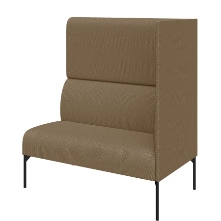 Диван Бридж. Модуль 2-местный левый высокий. (Модуль 2-местный левый высокий sweet_brown)