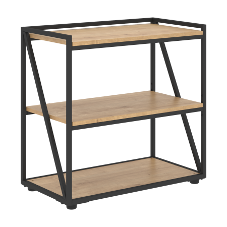 Стеллаж широкий LOFTIS LMLC 80 800х430х781 (Дуб Бофорд)