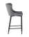 Стул полубарный Ститч велюр серый (Стул полубарный Ститч серый)