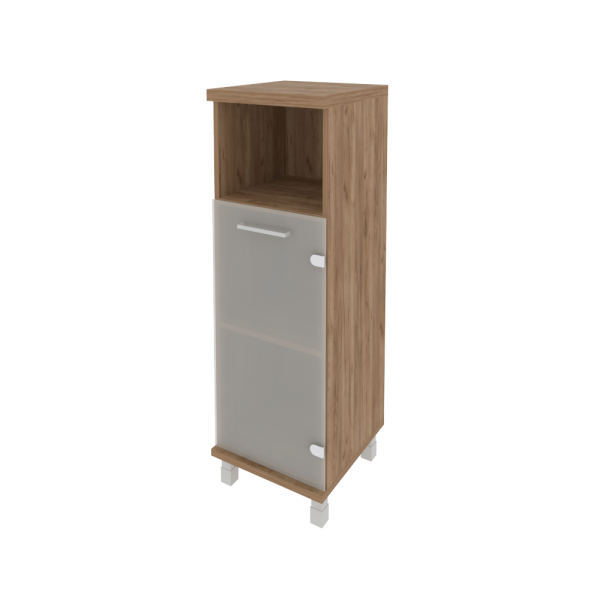 Шкаф First KSU-2.2 Пр 400x430x1260 (Дуб Табак)