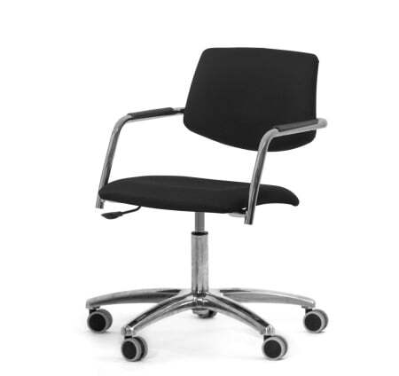 URBAN Кресло крестовина хром (Черный)