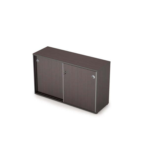 6ШКЗ.011 Шкаф-купе с замком (1235x400x750) (Венге)