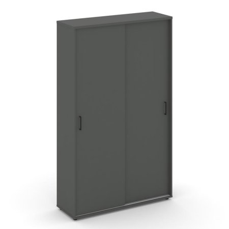 Шкаф-купе с полками SN.SHK.E-001 (1200х400х1982) (Антрацит)