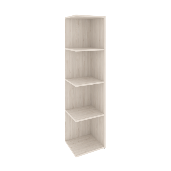 Модуль приставной 4 ячейки Locker Plus LK.PM-4 390x350x1593 (Денвер Светлый)