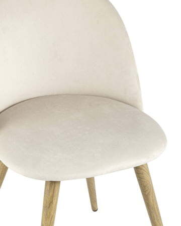 Стул Лион велюр кремовый (Стул Лион NEW кремовый)
