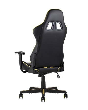 Кресло игровое TopChairs Camaro желтое (Геймерское кресло Camaro желтый)