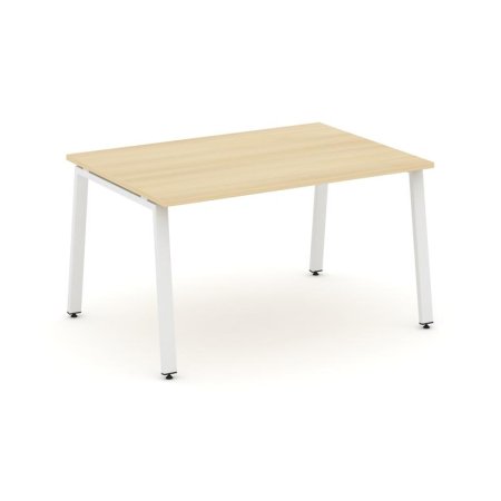 Стол переговорный SN-6A.SPRG-003.3 (1380х980х750) (Акация Лорка/Металл Белый)