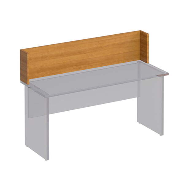 Настольная перегородка Формула ФР 421 1600x180x350 (Вяз светлый)