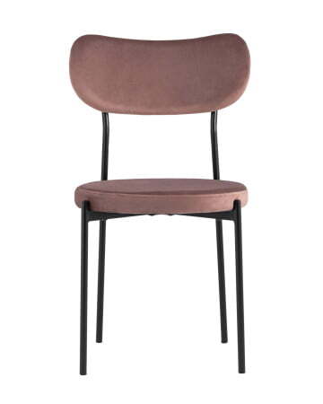 Стул Барбара велюр пыльно-розовый (Стул Барбара пыльно розовый)