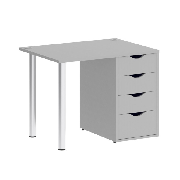 Стол письменный VR.SP-3-98.4 980x720x750 (Серый)