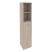 Шкаф высокий узкий левый Onix O.SU-1.6L 400x420x1977 (Тиквуд Светлый)