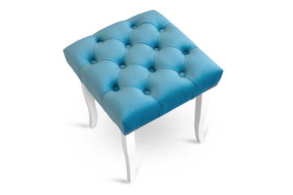 Банкетка  Nitsa 400 (420x420x480) Голубой (Голубой)