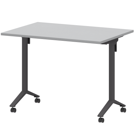 Стол мобильный складной Моби МБ22-100.70 1000x700x750 (Серый/Антрацит)