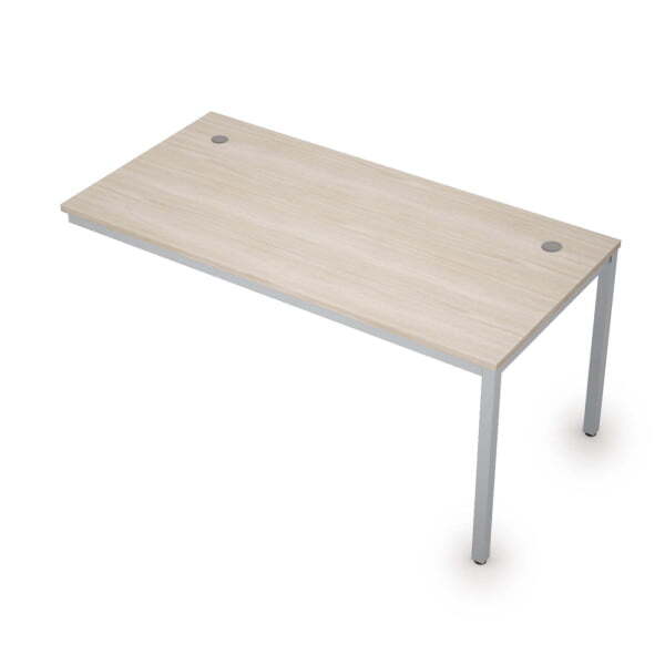 6МБК.184 Линейные бенч-системы, конечный модуль (1600x800x750) (Шамони светлый/Алюминий матовый)