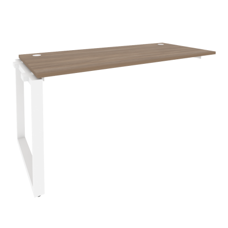 Наборный элемент рабочей станции на О-образном м/к Onix O.MO-1.NRS-4.7 1580x720x750 (Дуб Аризона/Белый Металл)