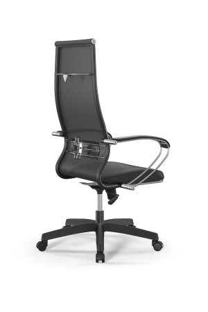 Кресло для руководителя Метта Sit 10 B1-163K - T+Extra /Km00/Wm12/K1cL(M09.B02.G15.W01) (Серый | Черный)