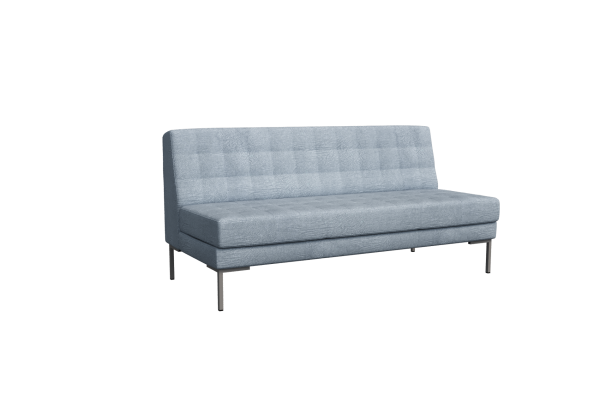 Диван без подлокотников трехместный FR-D-03 (Enzo 994/Металл Серый)