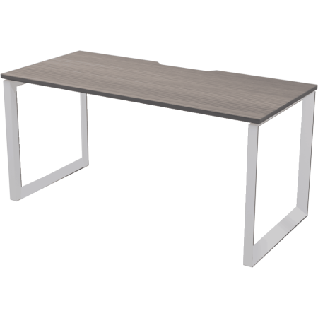 Стол на металлокаркасе Аргентум-МП НТМП.О-200 2000x730x750 (Лиственница/Белый)