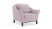 Кресло Monreal (1210x1020x1000) Розовый (Розовый)