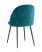 Стул Логан велюр изумрудный (Стул кухонный Логан изумрудный)