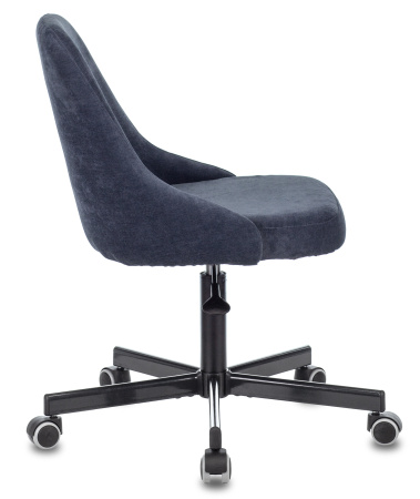 Кресло CH-340M темно-синий Light-27 крестов. металл (Темно-синий)