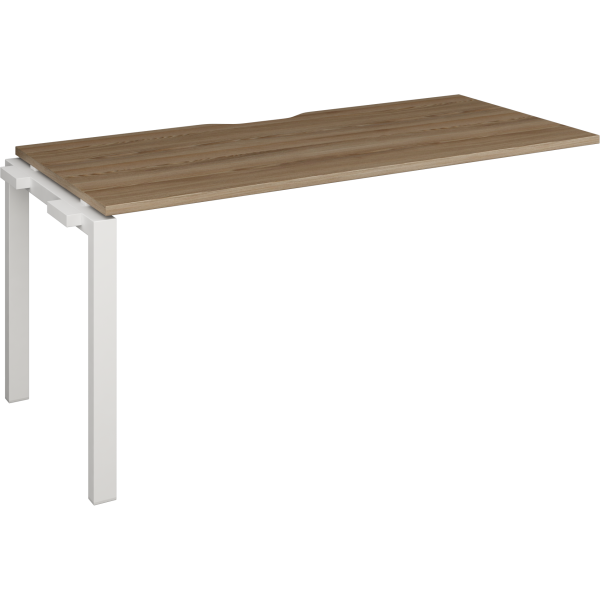 Модуль линейный на металлокаркасе Аргентум-МП НТМП.П-120Э 1200x730x750 (Дуб сафари/Белый)